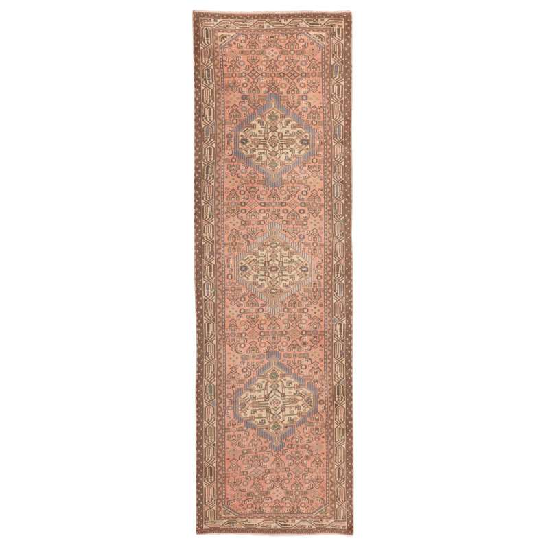 Tapis corail rétro Antalya 2 pi 8 po x 9 pi 4 po