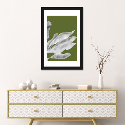« banane leaves v », impression sur toile