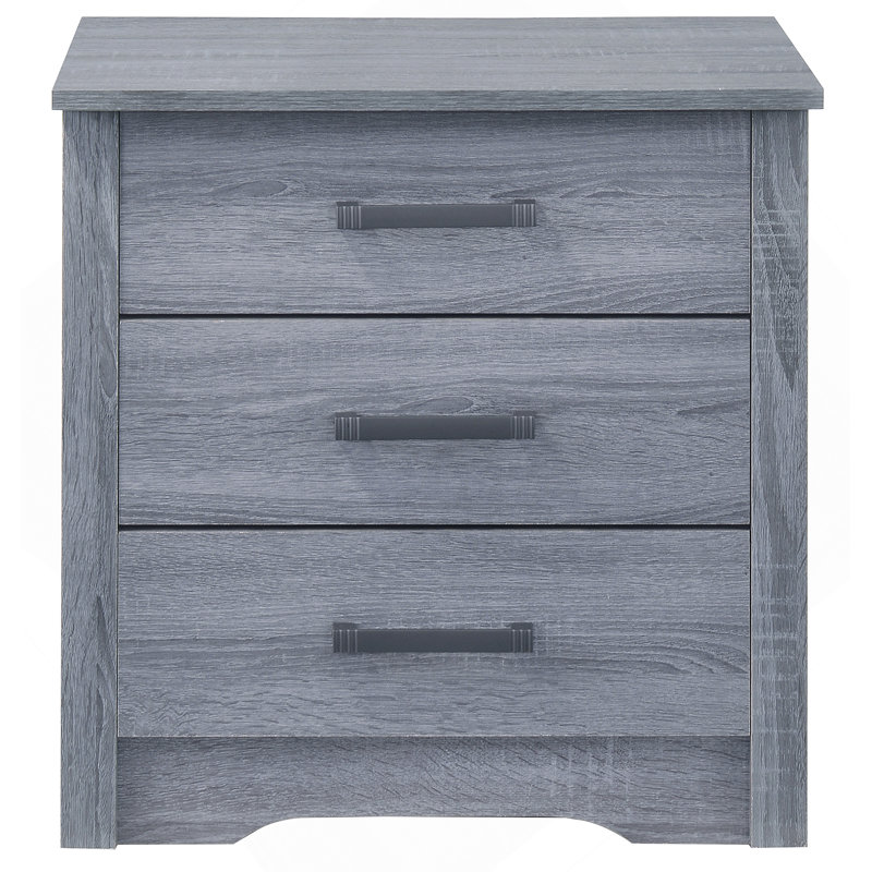 Table de chevet Glory Furniture, gris