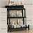 Console Table With Drawers, Narrow Wood Accent Sofa Table Entryway Table With Storage Shelf For Entryway, Front Hall, Hallway, Living Room, Black
