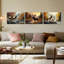 3 Piece Wrapped Canvas Wall Art