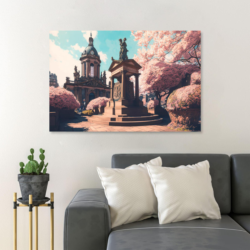 «Chrisander Antique Architecture In Cardiff», impression sur toile, H 24 po x l 36 po x P 1,25 po