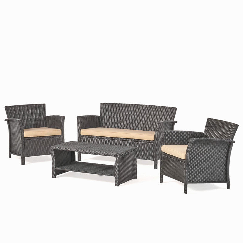 ST LUCIA 4PC SOFA SET