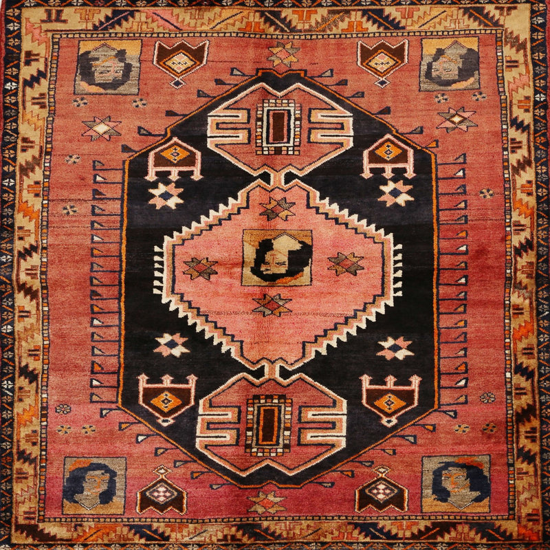 Tawnya Oriental Indoor Rug, Round 7'