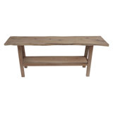 30.7 in. Solid Wood Console Table