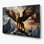 «Sci Fi Griffin» perché sur une montagne, art mural en métal brun