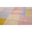 Tapis à motif géométrique intérieur jaune, orange, contemporain et contemporain 5 pi x 8 pi (5 pi 3 po x 7 pi 7 po) Branch-1926852750