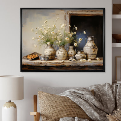 Flower Herbs Farmhouse Still Life