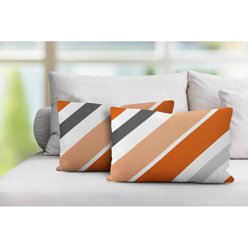 Coussin lombaire intérieur / extérieur Manda, Orange