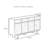 Retro Art Sideboard Cabinet