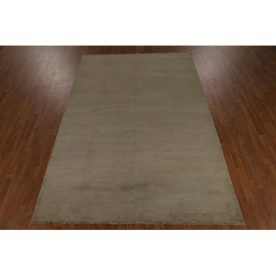Beige & Gray Gabbeh Modern Area Rug 7x10