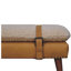 Banc en cuir Marisal Boucle X