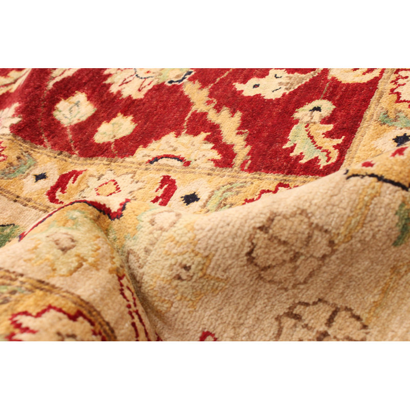 Tapis rouge foncé Vo Finest 8 pi 0 po x 10 pi 3 po