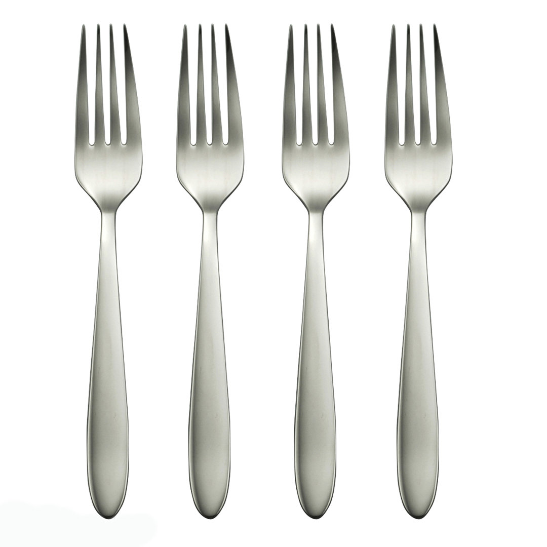 Oneida Mooncrest Flatware Dinner Forks, 18/0 Stainless Steel (Set of 4) Oneida