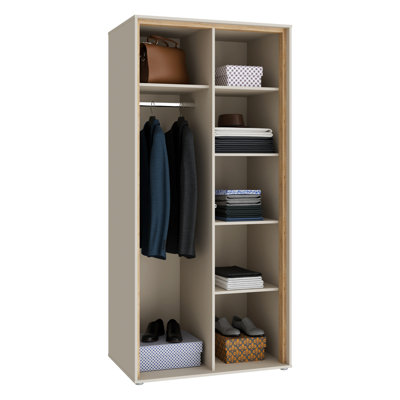 Tamarian 2 Door Manufactured Wood Wardrobe