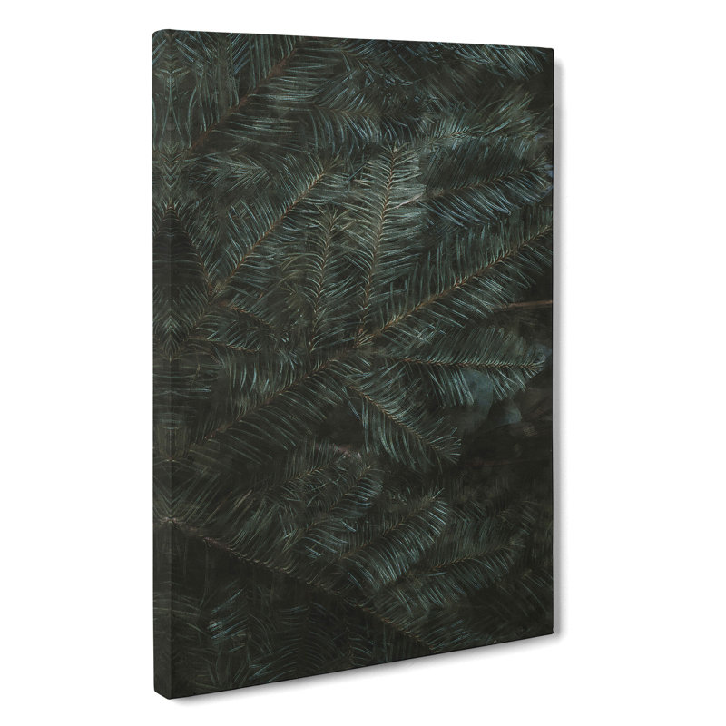 Leaf Layers - Wrapped Canvas Print, 50cm H x 35cm W x 3cm D