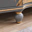 Grey Hand-Painted Accent and Buffet Cabinet