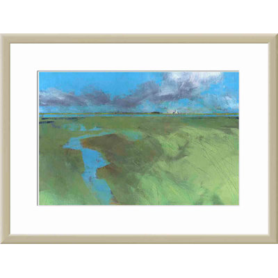 «Back Water High Tide» par Paul Bailey - peinture encadrée