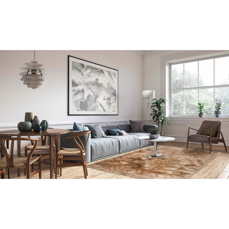 Solid Colour Area Rug, Rectangle 140 x 200cm