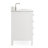 Flynt 55'' Single Bathroom Vanity with Carrara Marble Top-64627197