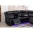 Arvard Faux Leather Power Reclining L-Shaped Sectional Left Hand Facing-171055104