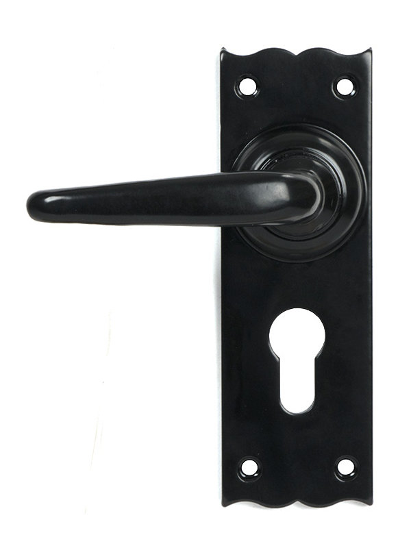 Oak Keyed Door Handle