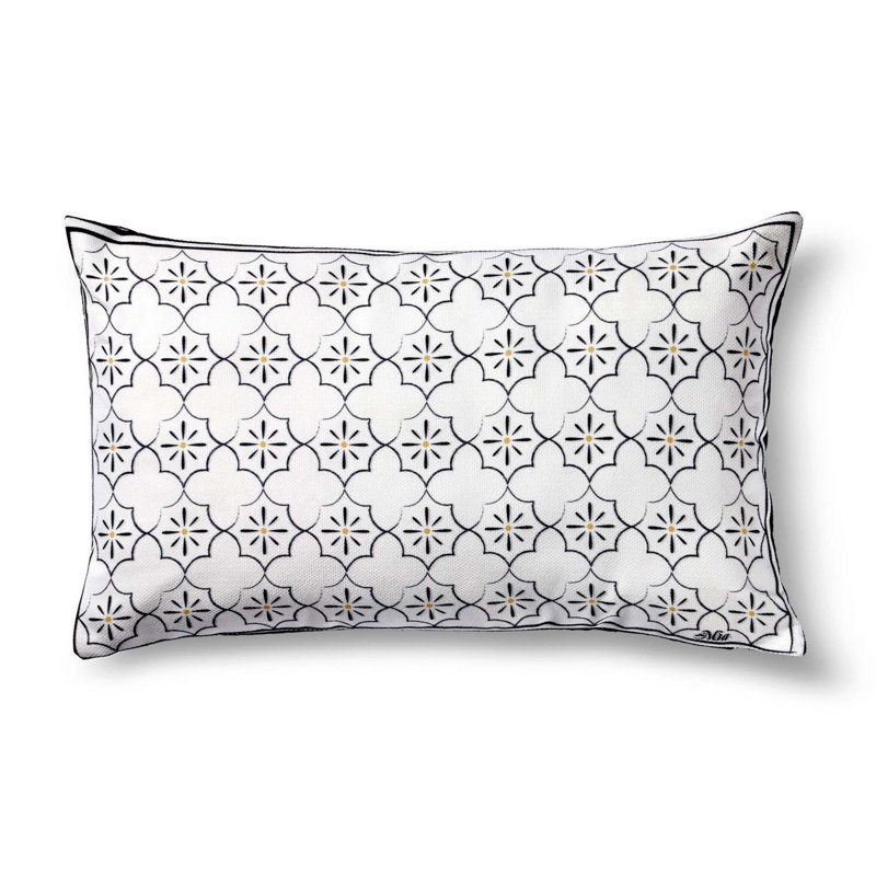 Housse et insert de coussin intérieur / extérieur en mélange de polyester Dollarhyde