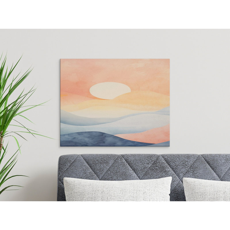 1 Piece Wrapped Canvas Wall Art Set, 30.48 cm H  x 45.72 cm W