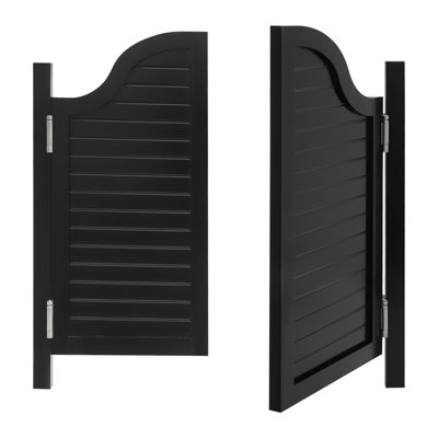 Porte de séparation en bois pour café et entrée