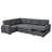 Upholstered U-Shaped Sectional Right Hand Facing-410888778