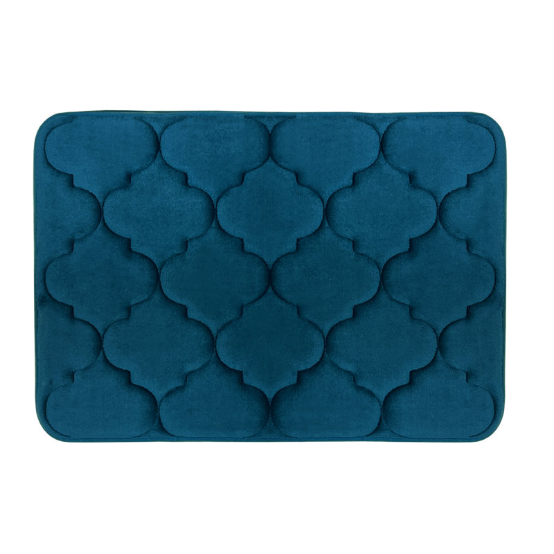 Memory Foam Mat 17x24 - Madison, Navy