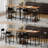 3-Piece Counter Height Dining Set with Storage Shelves and Upholstered Stools, Space-Saving Table for Small Apartments or Kitchens-803702910