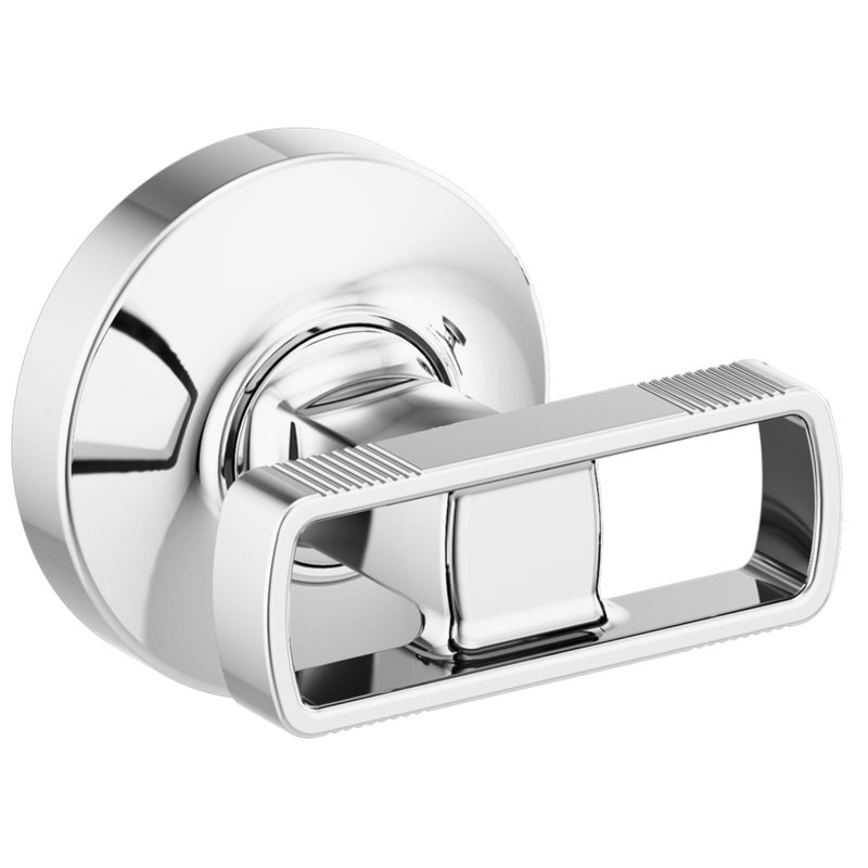 Kintsu® Two Handle Wall Mount Tub Filler, Knob, Polished Chrome