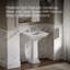 Memoirs® Stately 24" Pedestal Bathroom Sink with 4" Centerset Faucet Holes-10939974-19195571-46017070