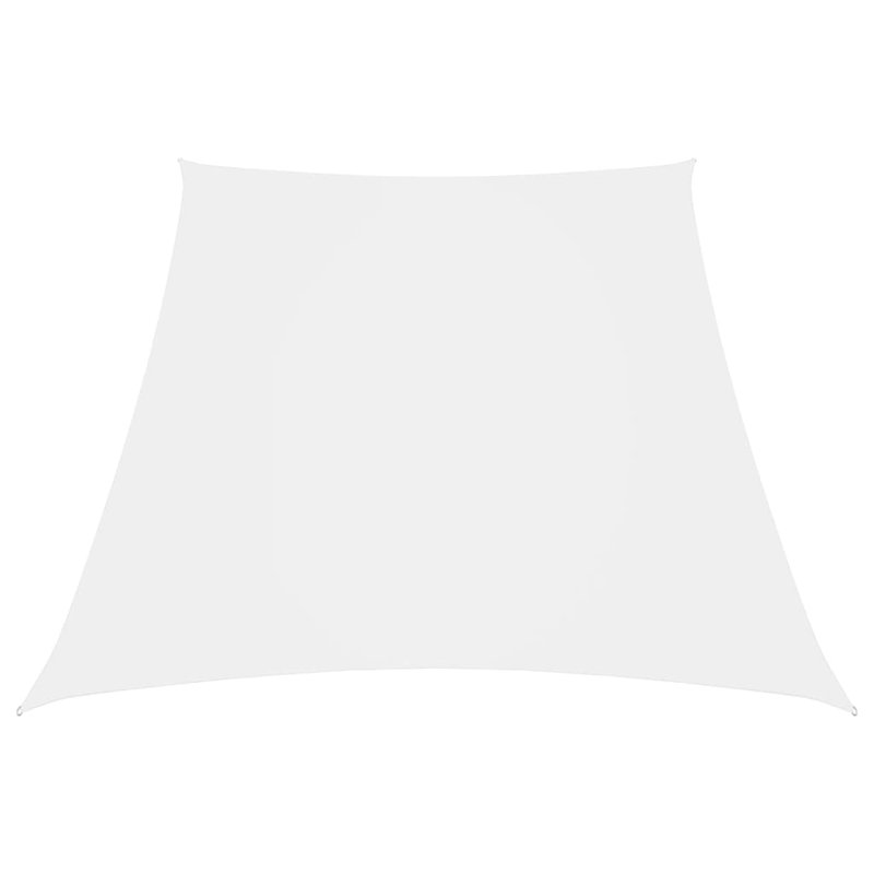 Ademar 3/4m x 2m Trapezium Shade Sail, White