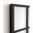 Lamel Panel Window Wall Mirror-1500400904