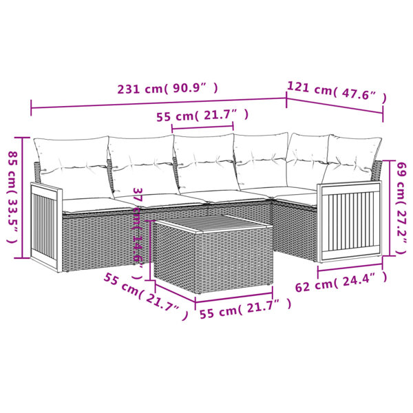 Dimensions du produit