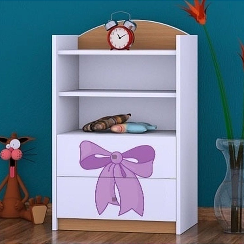 Rhiannon 96cm H X 60cm W Kids Cube, Natural