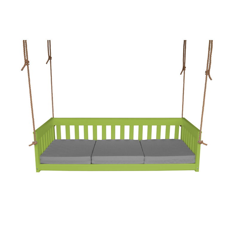 Siège de balançoire Dextra, Gris, Lime tropicale