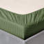 200 Thread Count Microfibre Stripe Fitted Sheet 40cm-80977998-80978012