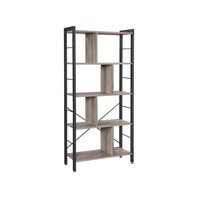 154.5 cm H x 74 cm W Steel Bookcase