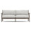 Ibiza 78.58'' Wide Straight Teak Patio Sofa with Cushions