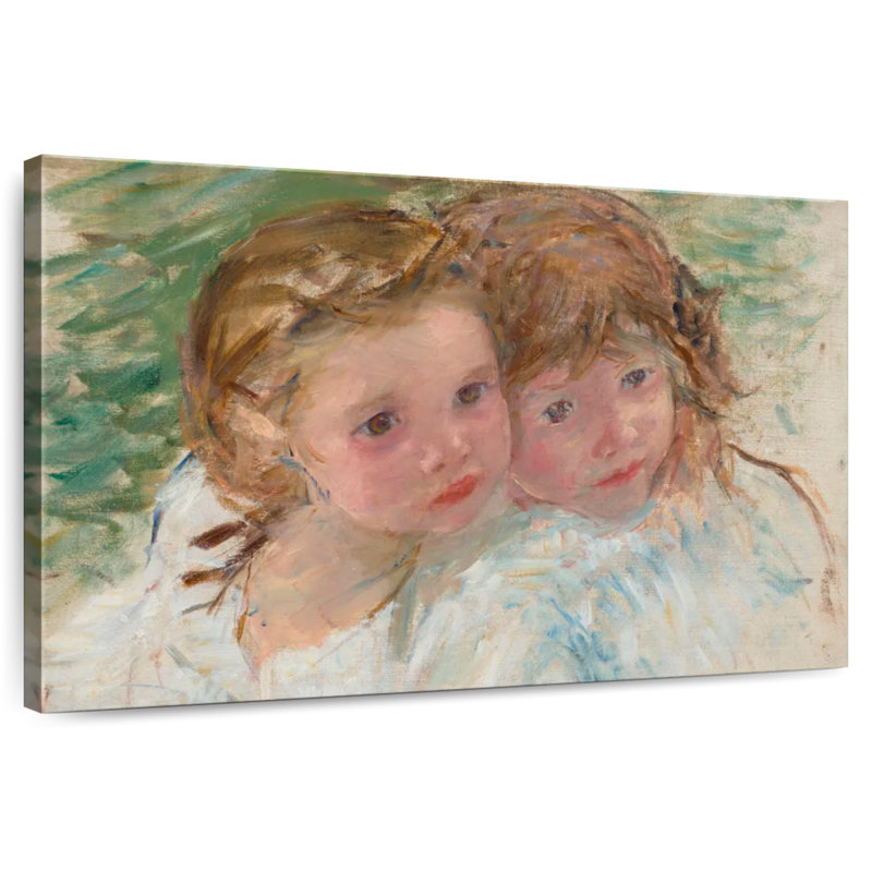 Leisha Two Little Sisters, 34" H x 51" W