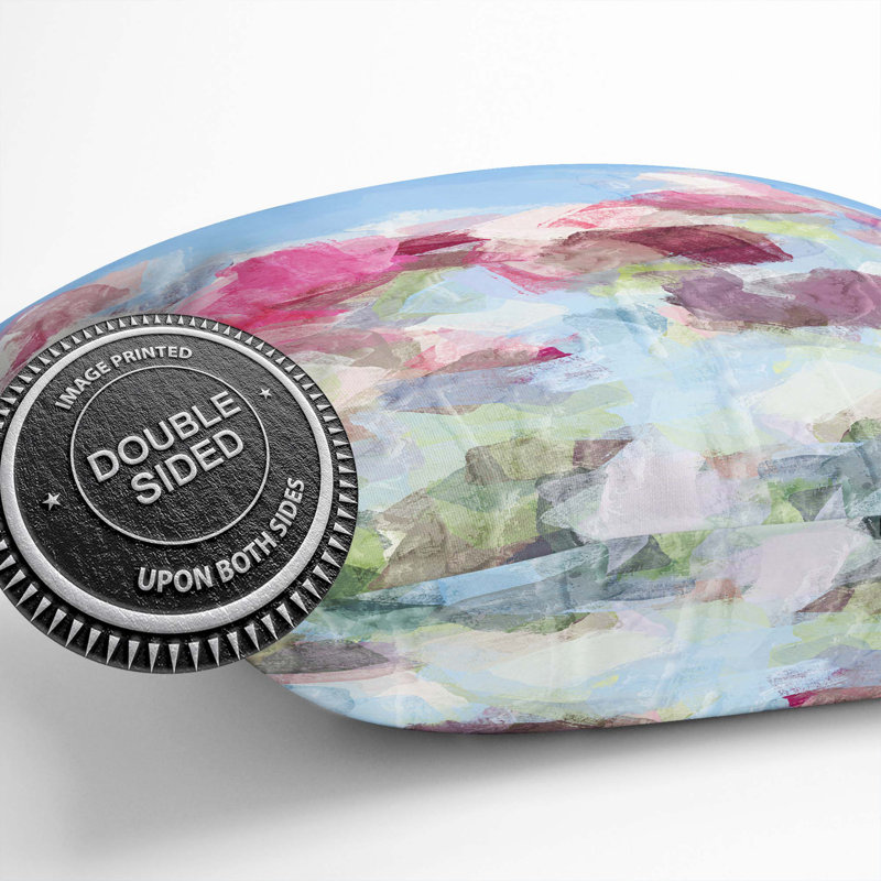 Tulip Flowers Cushion with Filling, 55cm H x 55cm W x 20cm D