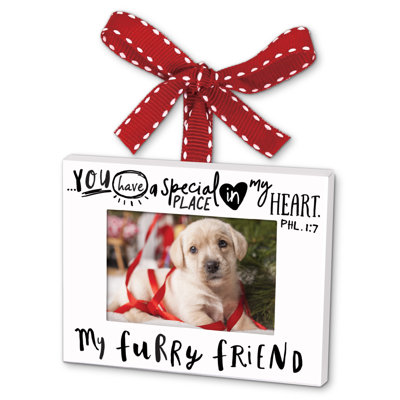 3'' Metal Photo Ornament