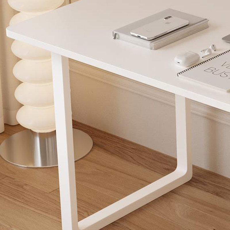Bureau Rock Slab avec magazine, Beige, H 29,52 po x l 62,99 po x P 27,55 po