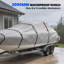 Housse pour bateau de 19 à 20 pi, housse imperméable pour bateau universelle grise-125343940