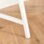 Bureau d'ordinateur pour bureau à domicile, fini bois naturel, tiroir, étagères de rangement, profondeur de 80 cm, structure stable en bois pour petits espaces, tiroir et étagère.