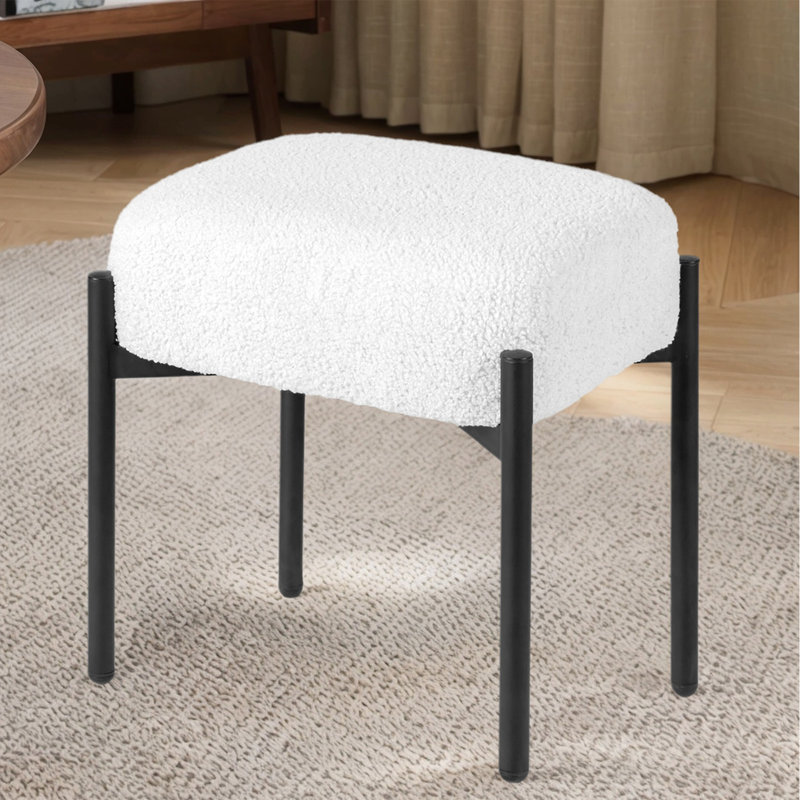 Tabouret d'appoint Falonda, Blanc