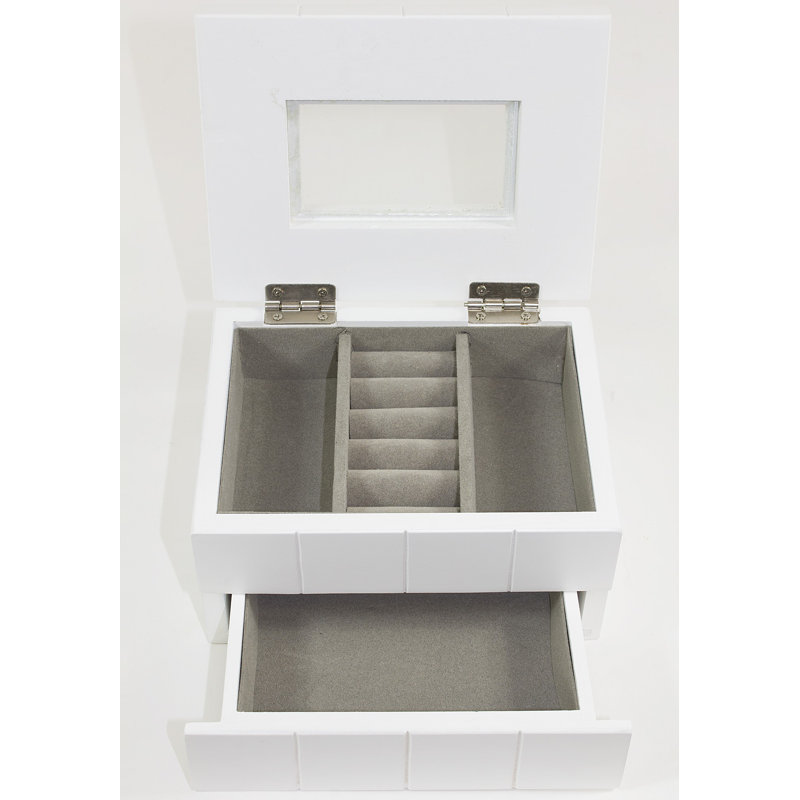 Wood Jewelery Box + Drawers
